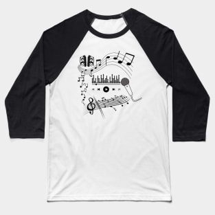 Music Baseball T-Shirt